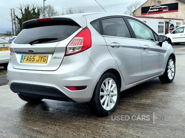 Used Ford Fiesta Titanium 2016 Silver Hatchback