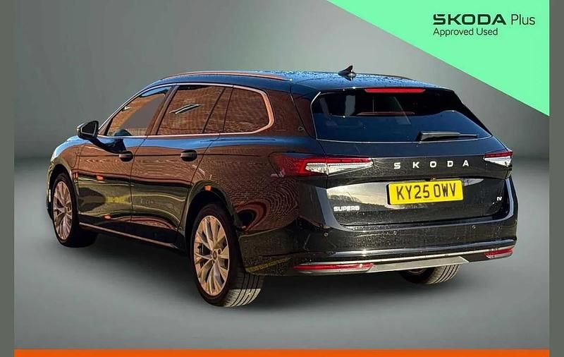 Used Skoda Superb SE L 200 HP (147 kW) 2025 Black Estate