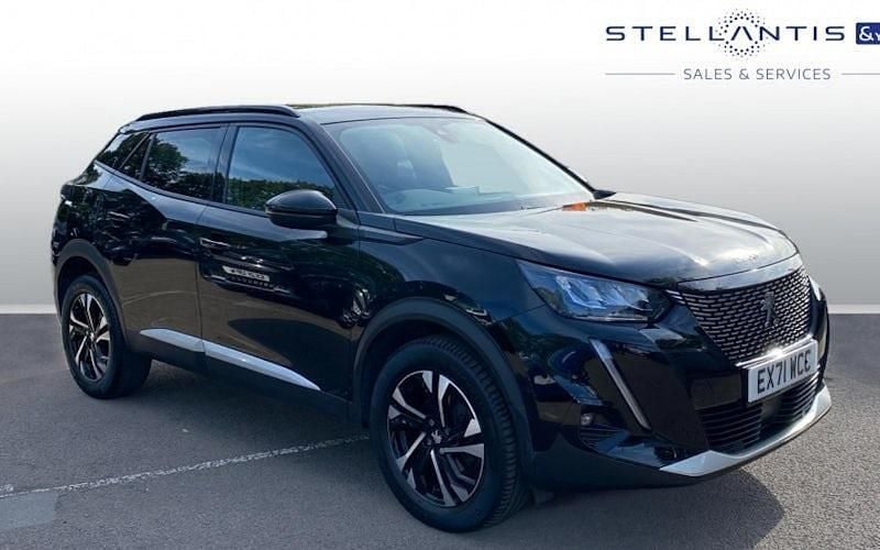 Black Used 2021 Peugeot 2008 Allure Premium SUV | £13,054 (Good price) - Image 1/4