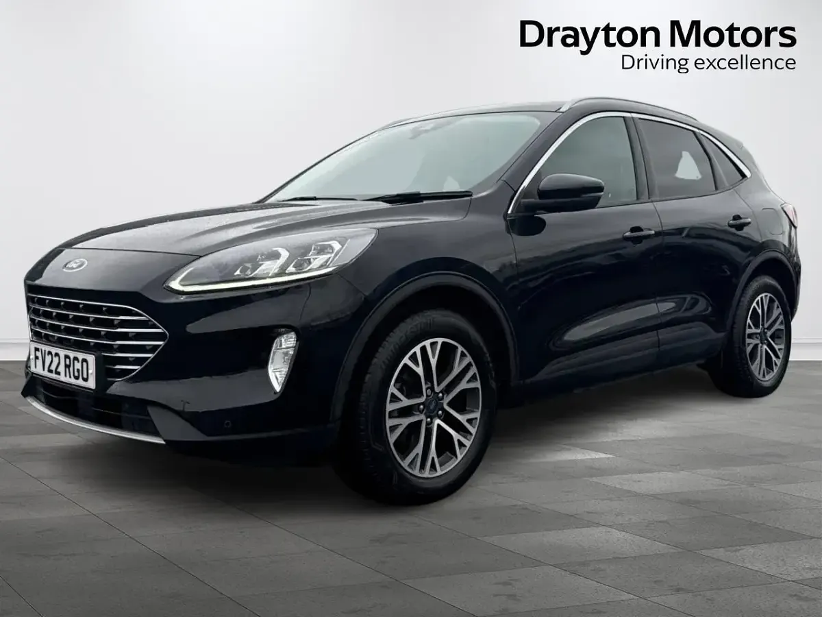 Used Ford Kuga Titanium 190 HP (139 kW) 2022 Black SUV