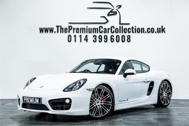 White Used 2015 Porsche Cayman Coupe | £33,380 (Good price) - Image 1/3