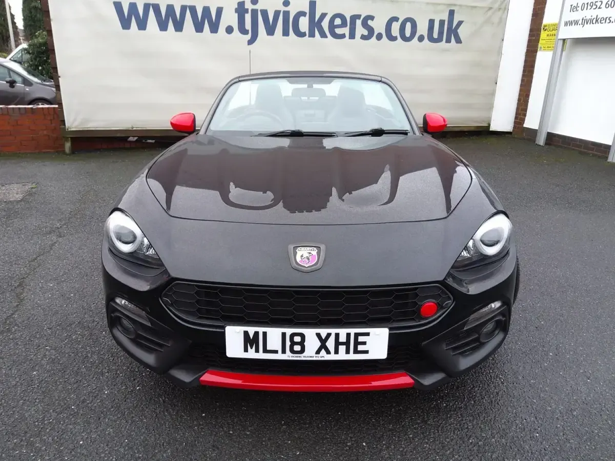 Used Abarth 124 Spider 170 HP (125 kW) 2018 Black Cabriolet