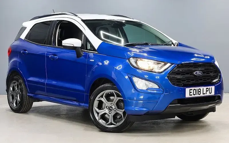 Used Ford Ecosport ST-Line 125 HP (91 kW) 2018 Blue SUV