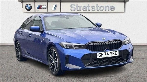 Blue Used 2024 BMW 320 M Sport Sedan | £32,795 (Expensive) - Image 1/3