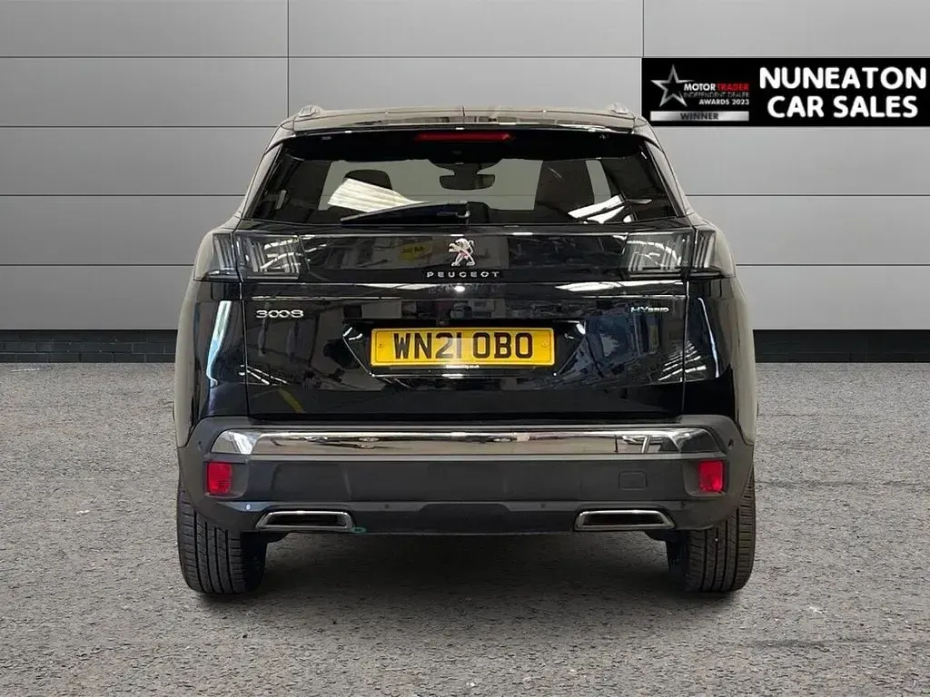 Used Peugeot 3008 Premium 225 HP (165 kW) 2021 Black SUV