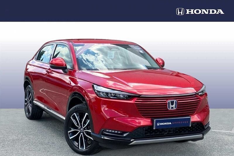 Crystal red Used 2022 Honda HR-V Advance SUV | £22,850 (Fair price) - Image 1/4