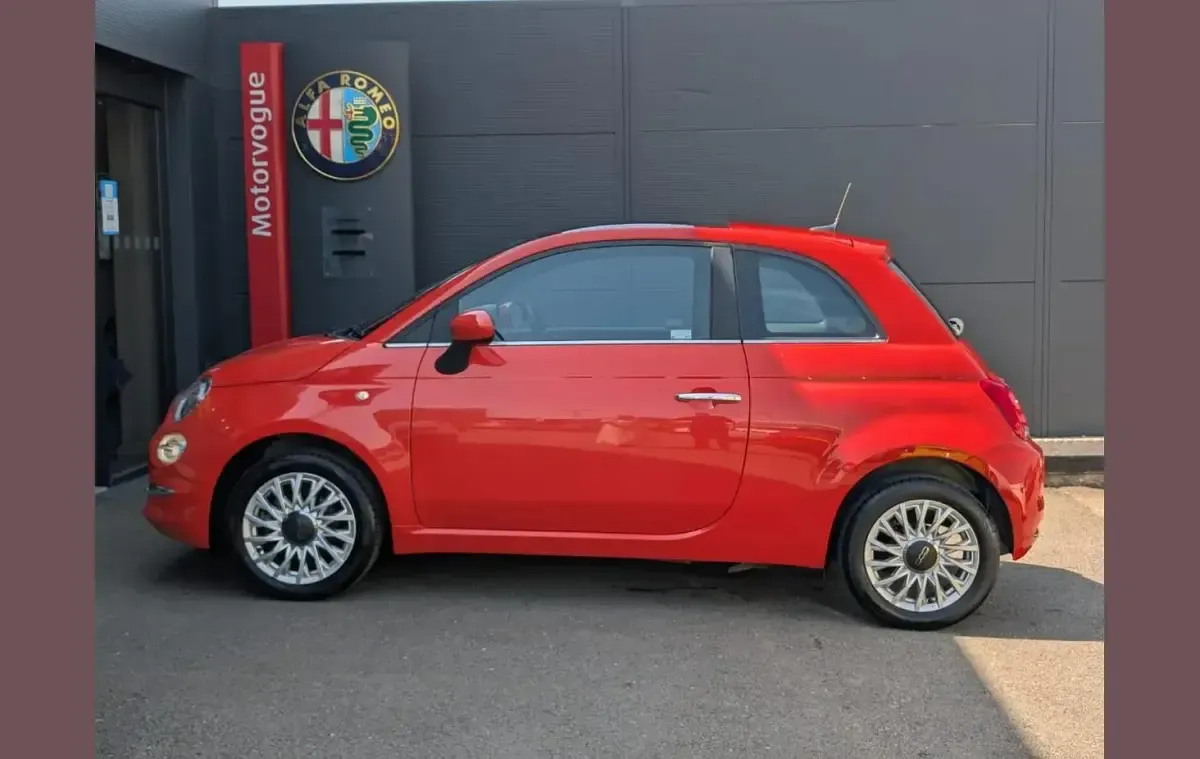 Used Fiat 500 68 HP (50 kW) 2023 Orange Hatchback