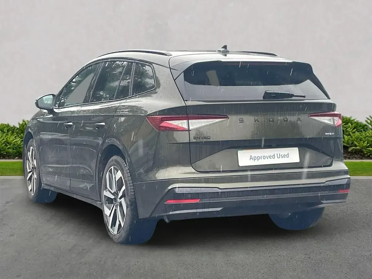 New Skoda Enyaq iV SportLine 210 kW (286 HP) 2025 Green SUV