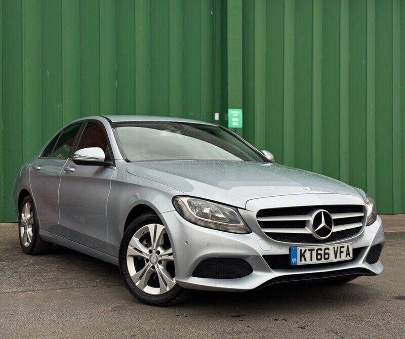 Silver Used 2017 Mercedes C200 Executive Sedan | £9,995 (Good price) - Image 1/4