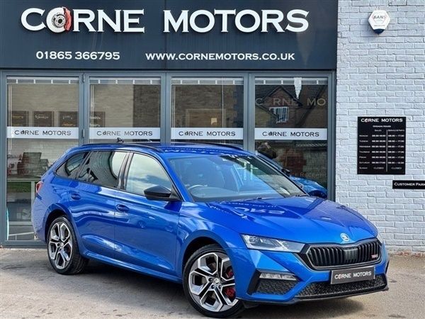 Blue Used 2022 Skoda Octavia vRS Estate | £22,188 - Image 1/1