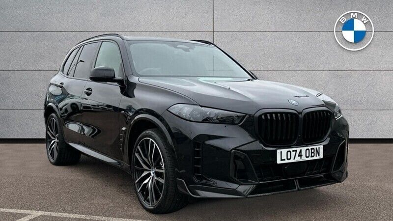 Black Used 2025 BMW X5 M Sport SUV | £78,892 (Expensive) - Image 1/4