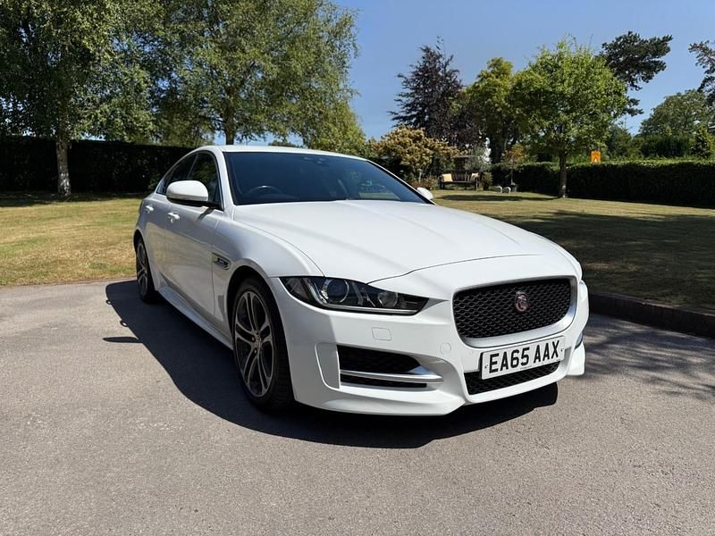 White Used 2015 Jaguar XE R-Sport Sedan | £8,195 (Good price) - Image 1/4