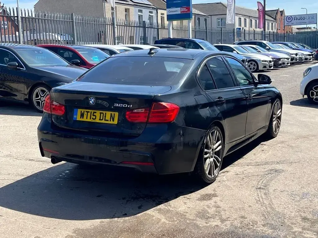 Used BMW 320 M Sport 2015 Black Sedan