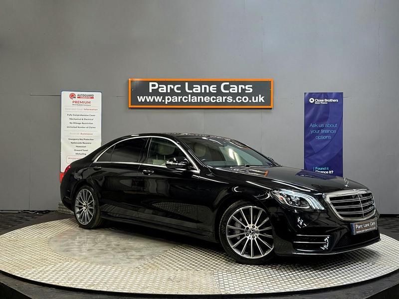 Black Used 2019 Mercedes S350 AMG Line Premium Sedan | £32,999 (A bit pricey) - Image 1/4