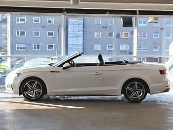Used Audi A5 Cabriolet S-Line 190 HP (139 kW) 2017 White Cabriolet