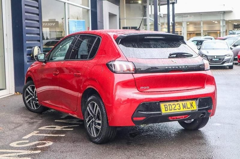 Red Used 2023 Peugeot 208 Allure+ Hatchback | £13,374 (Good price) - Image 1/4
