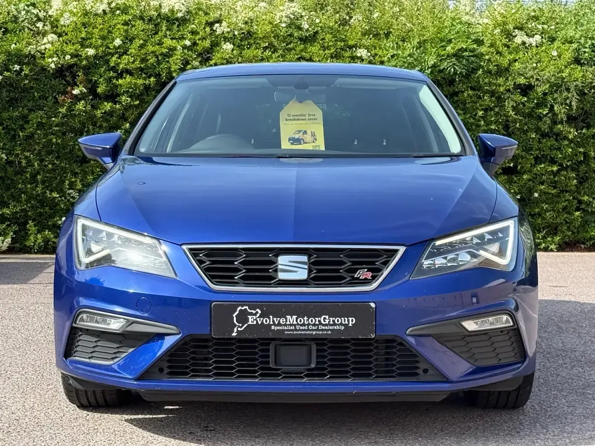 Used Seat Leon FR 150 HP (110 kW) 2018 Blue Hatchback