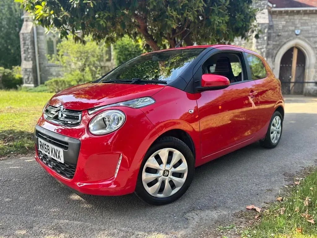 Used Citroën C1 Feel 2018 Red Hatchback