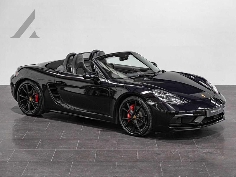 Black Used 2019 Porsche 718 Boxster Cabriolet | £53,995 (Fair price) - Image 1/4