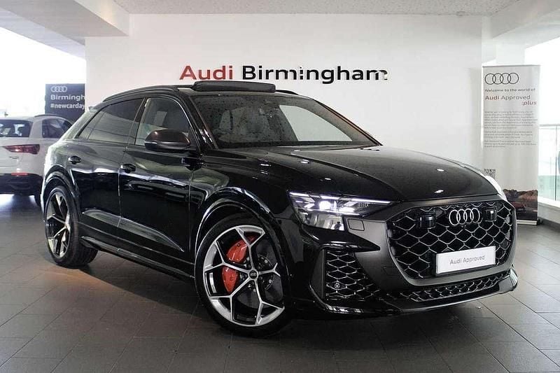 Mythos black metallic New 2025 Audi RS Q8 Design SUV | £127,995 (Expensive) - Image 1/4