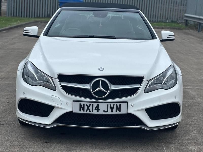 Used Mercedes E220 AMG 2014 White Cabriolet