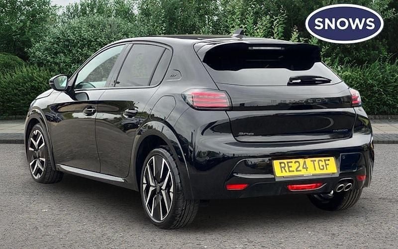 Used Peugeot 208 GTi 137 HP (100 kW) 2024 Black Hatchback