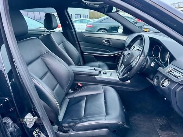 Begagnad Mercedes E220 AMG 2016 Svart Sedan