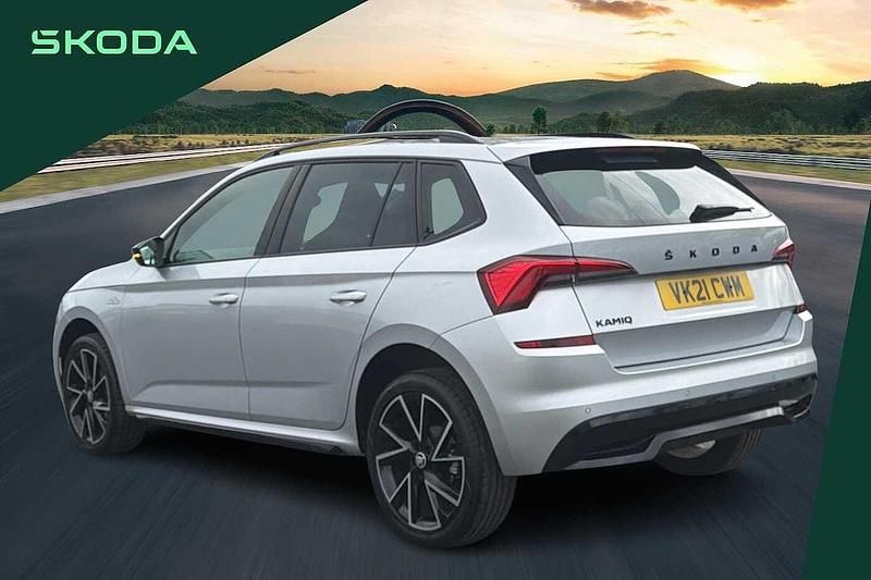 Used Skoda Kamiq Monte Carlo 115 HP (84 kW) 2021 Silver SUV