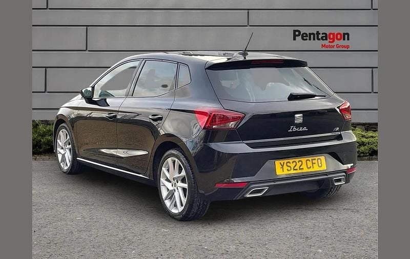 Used Seat Ibiza FR 94 HP (69 kW) 2022 Black Hatchback
