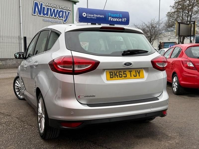 Used Ford C-MAX Titanium 150 HP (110 kW) 2015 Silver MPV