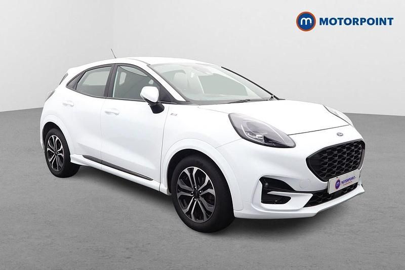 White Used 2022 Ford Puma ST-Line SUV | £14,999 - Image 1/4