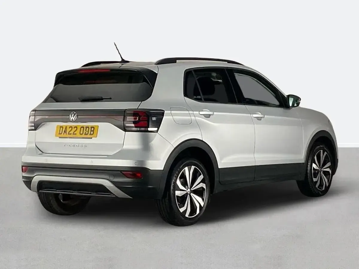 Used VW T-Cross Black Edition 2022 Silver SUV