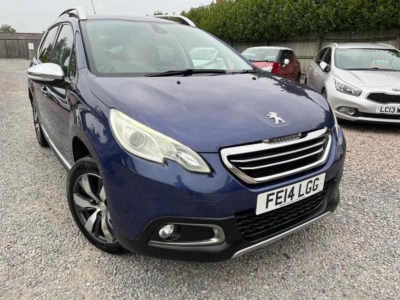 Blue Used 2014 Peugeot 2008 Allure SUV | £2,995 (Good price) - Image 1/4