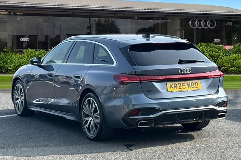 Used Audi A5 S-Line 204 HP (150 kW) 2025 Blue Estate