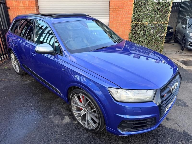 Used Audi SQ7 Advanced 435 HP (319 kW) 2017 Blue SUV