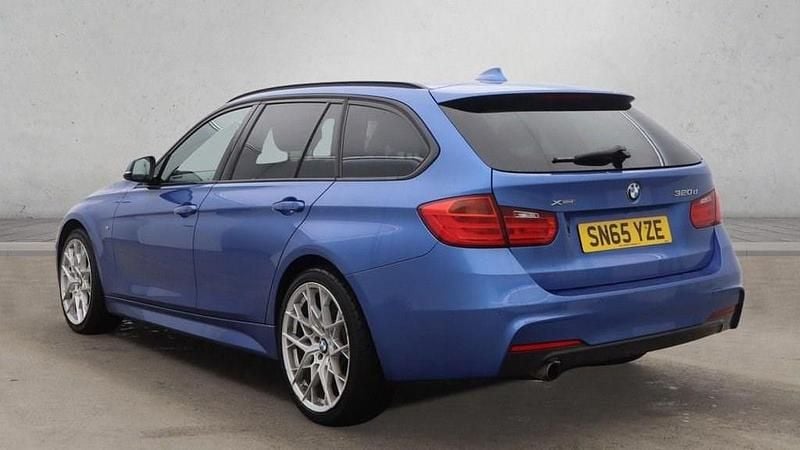 Used BMW 320 M Sport 184 HP (135 kW) 2015 Blue Estate