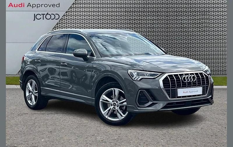 Grey Used 2022 Audi Q3 S-Line SUV | £28,995 (Fair price) - Image 1/4