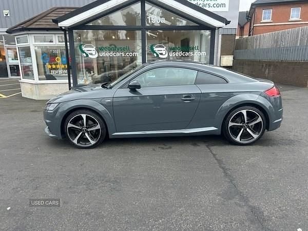 Used Audi TT Black Edition 180 HP (132 kW) 2017 Grey Coupe