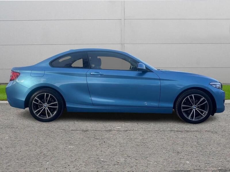 Blue Used 2017 BMW 218 Sport Line Coupe | £11,390 (Fair price) - Image 1/4