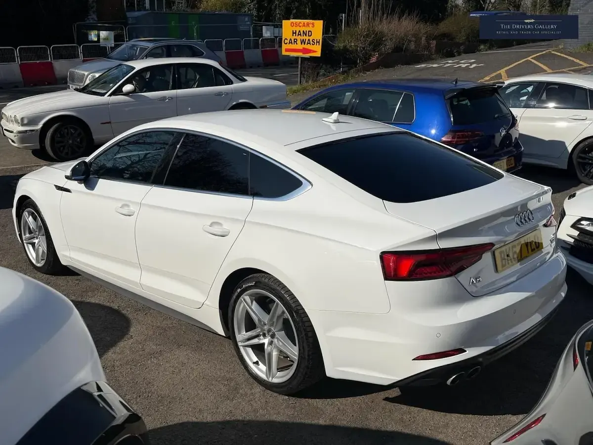 Used Audi A5 S-Line 2017 White Coupe