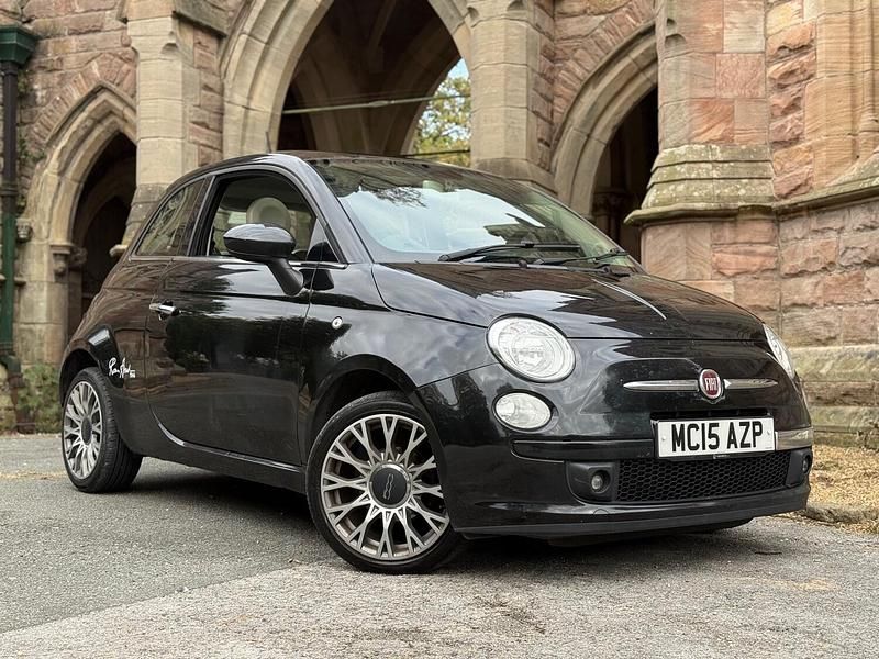 Black Used 2015 Fiat 500 Hatchback | £1,595 (Fair price) - Image 1/4
