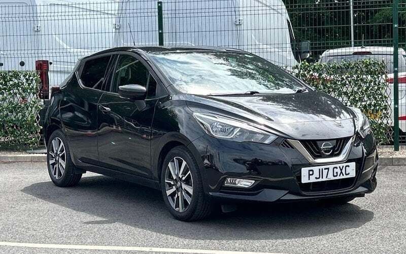 Black Used 2017 Nissan Micra N-Connecta Hatchback | £7,322 (Fair price) - Image 1/4