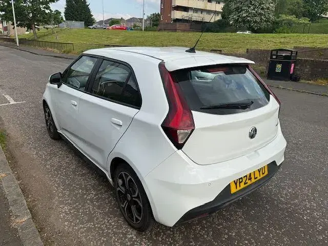 Used MG MG3 Excite 106 HP (77 kW) 2024 White Hatchback