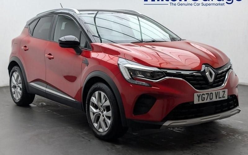 Used Renault Captur Iconic 101 HP (74 kW) 2020 Red/black SUV