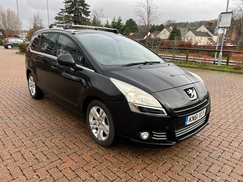 Used Peugeot 5008 112 HP (82 kW) 2011 Black MPV
