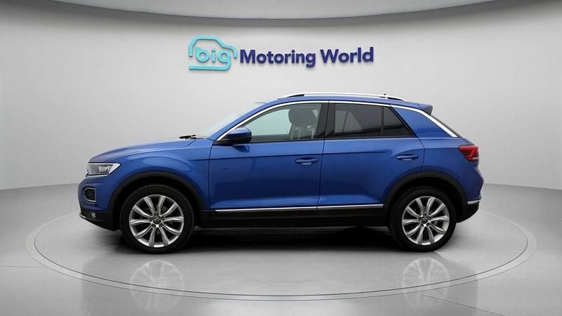 Used VW T-Roc SEL 150 HP (110 kW) 2021 Blue SUV