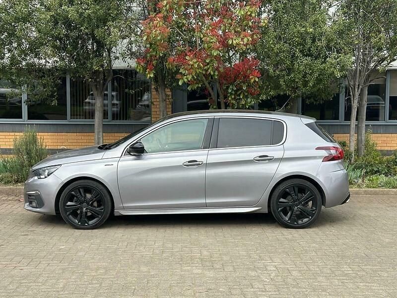 Used Peugeot 308 GT-line 130 HP (95 kW) 2019 Grey Hatchback