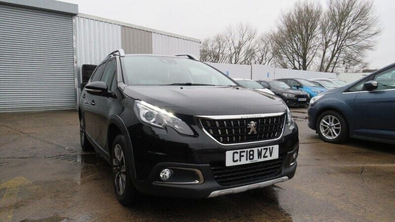 Black Used 2018 Peugeot 2008 Allure Premium SUV | £6,395 (Super price) - Image 1/4