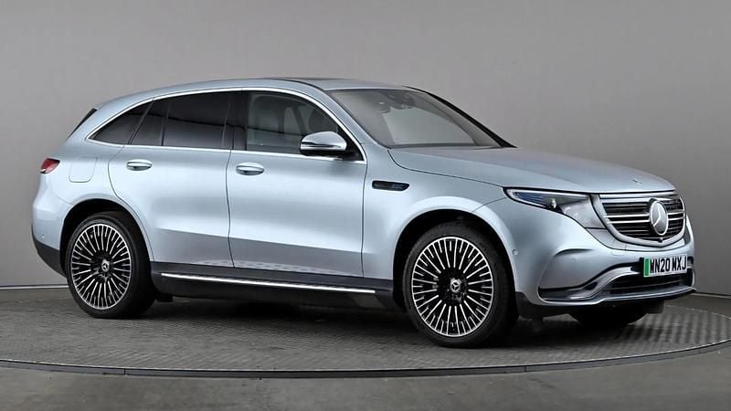 Silver Used 2020 Mercedes EQC400 AMG Line Premium Plus SUV | £21,998 (A bit pricey) - Image 1/4