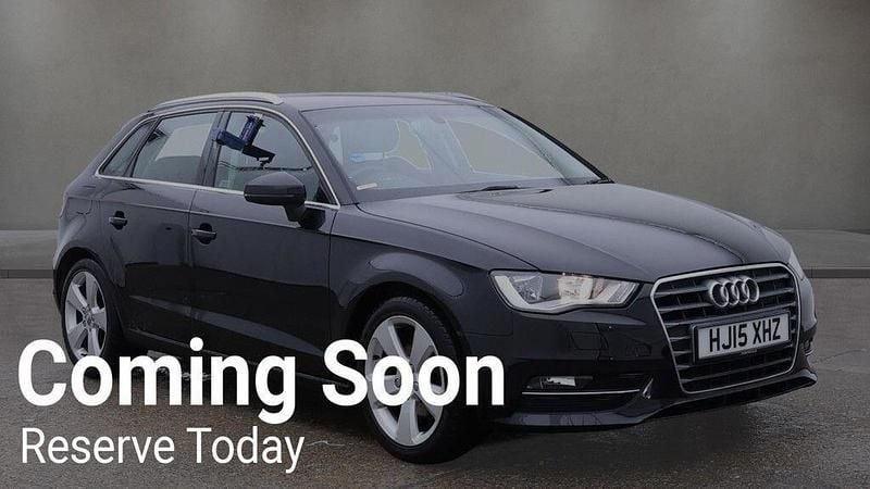 Black Used 2015 Audi A3 Sport Hatchback | £10,495 (Fair price) - Image 1/4